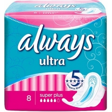 ПРОКЛ. ALWAYS Ultra Super Plus Single 8шт 